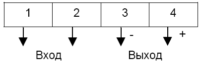 Схема электрическая подключения Е852М