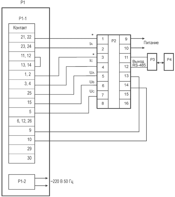 Схема поверки с использованием установки поверочной ЦУ 849