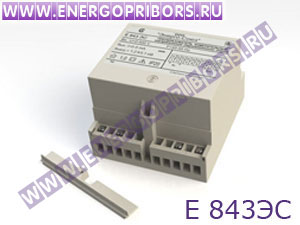 Е 843ЭС преобразователь измерительный напряжения переменного тока